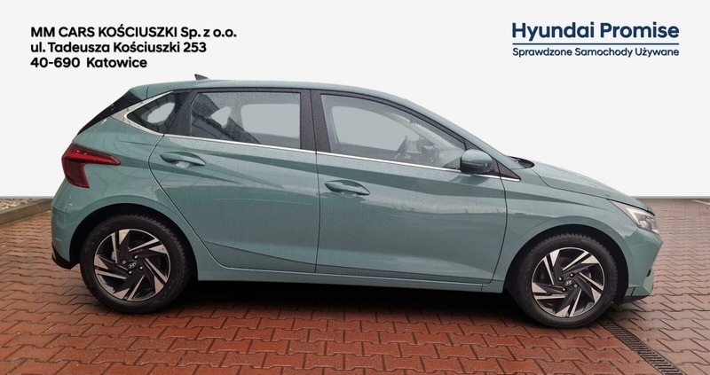 Hyundai i20 cena 75900 przebieg: 15911, rok produkcji 2023 z Andrychów małe 154